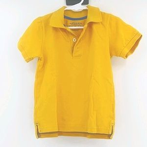 💙 ARIZONA JEAN COMPANY Mustard Color Polo Shirt 3T